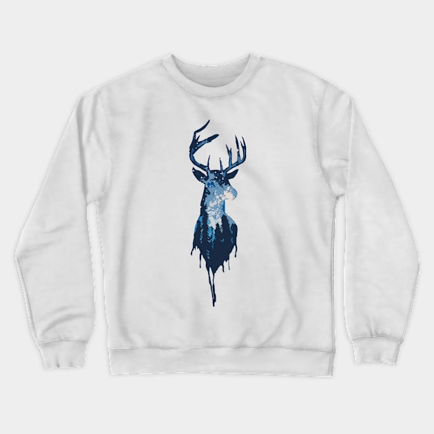 Dear Deer Crewneck Sweatshirt by HatcherPoD